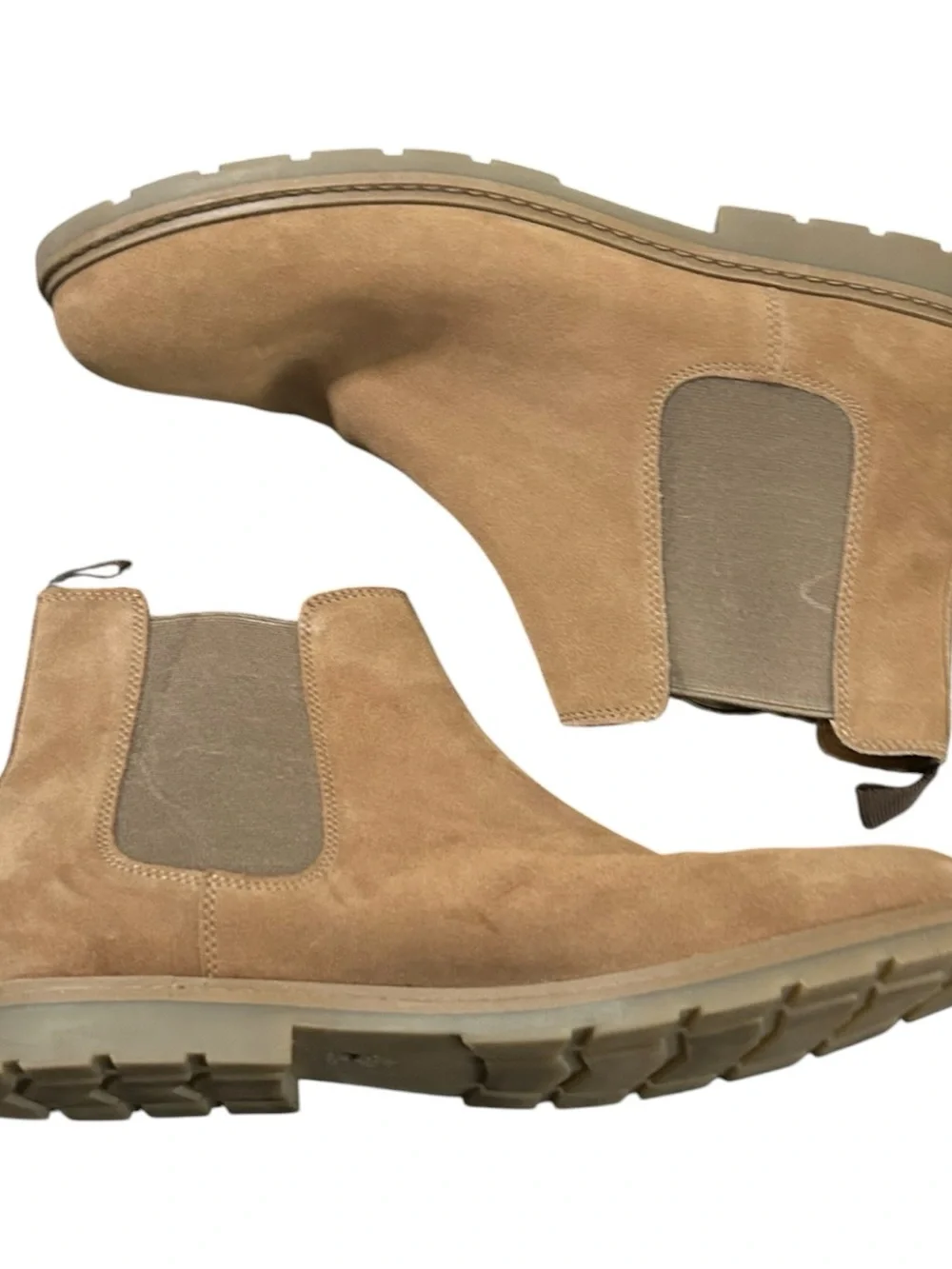 Men's Suede Chelsea Boot - Tan